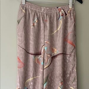 Vintage Abstract Patterned Pants